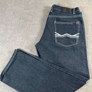 Mecca Dark Blue Straight Jeans